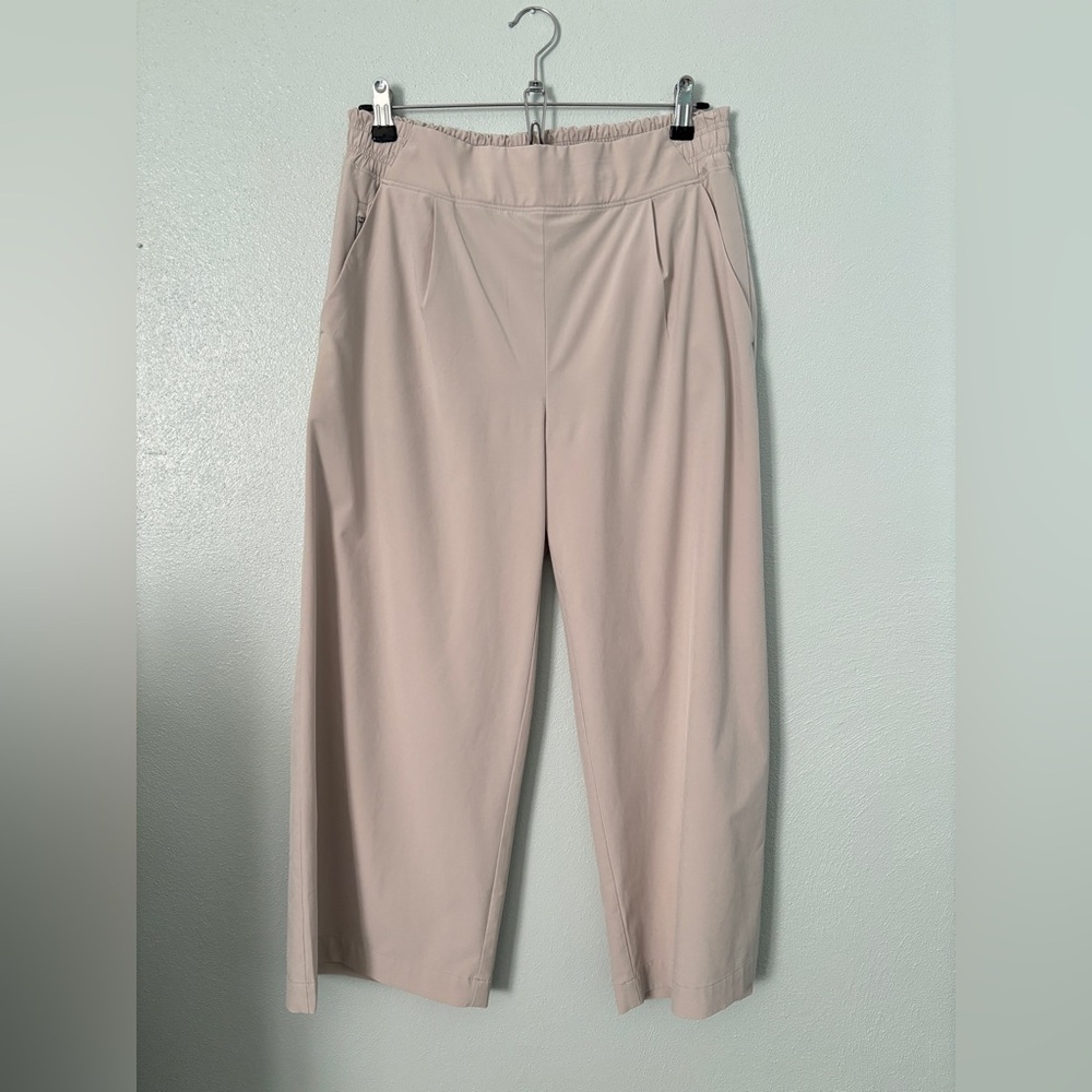 Athleta Brooklyn Wide Leg Crop Pant, Sz 8